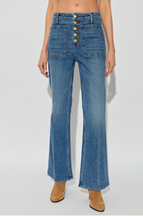 Ulla Johnson „Lou“-Jeans im Flare-Stil