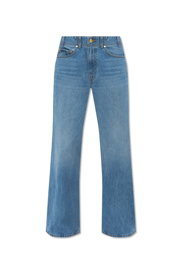 Ulla Johnson ‘Elodie’ high-rise jeans with wide legs