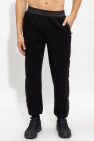 John Richmond BLACK Side-stripe sweatpants