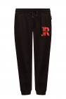 John Richmond BLACK Sweatpants with logo