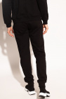 John Richmond BLACK Sweatpants with logo