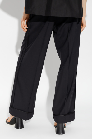 Undercover Wool pleat-front trousers