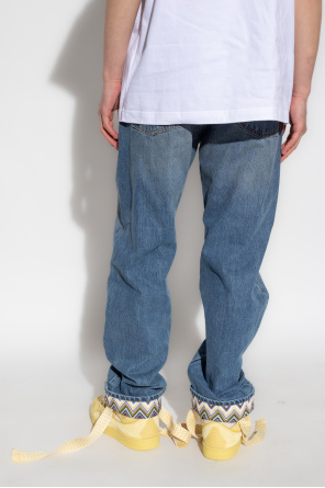 Missoni Tommy Jeans Mom jeans i ljusblå tvätt med hög midja