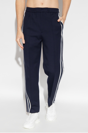 Ami Alexandre Mattiussi Side-stripe trousers