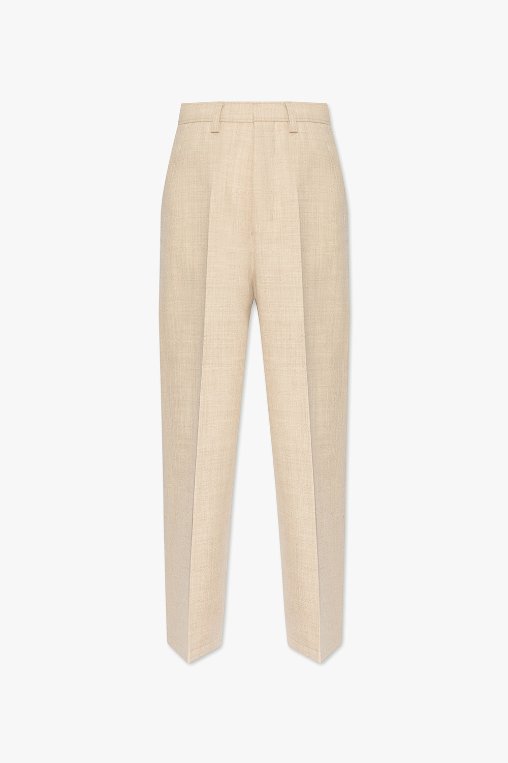 INDICODE JEANS Pantaloni chino 'GOWER' cachi Pleat-front trousers