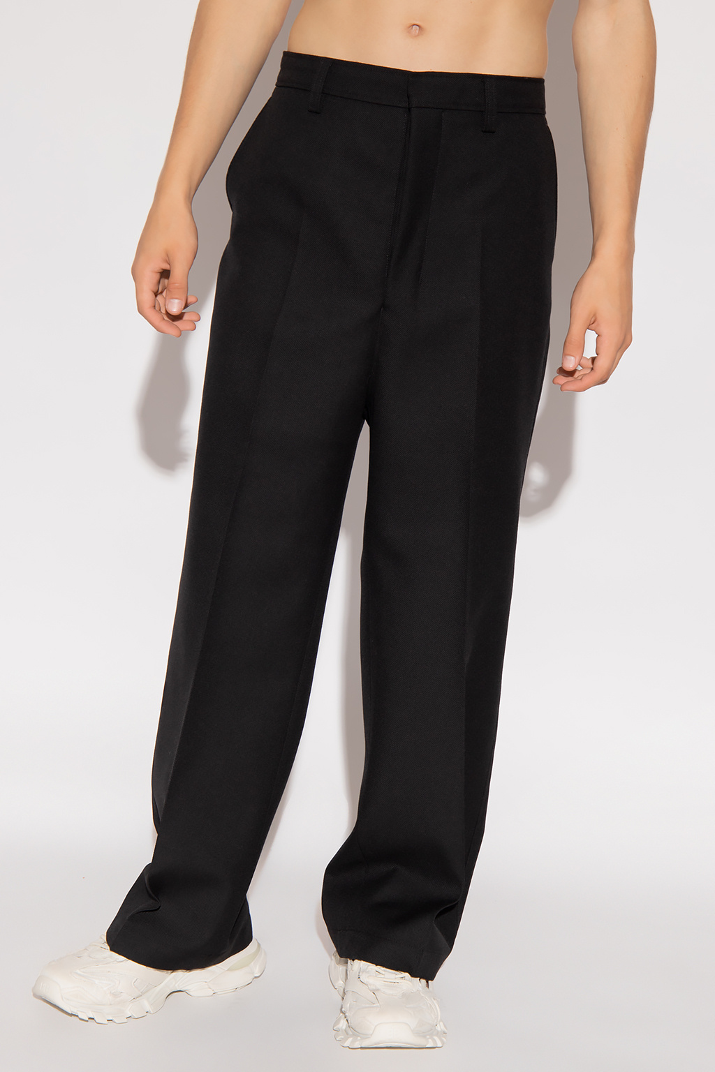 Ami Alexandre Mattiussi Pleat-front trousers