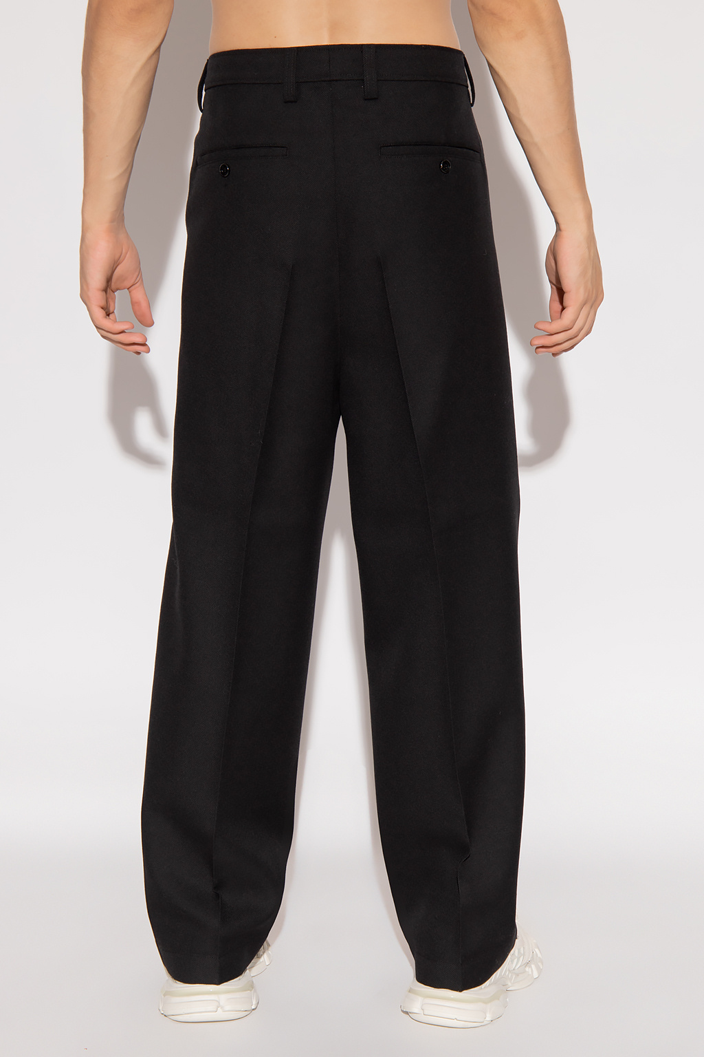 Ami Alexandre Mattiussi Pleat-front trousers