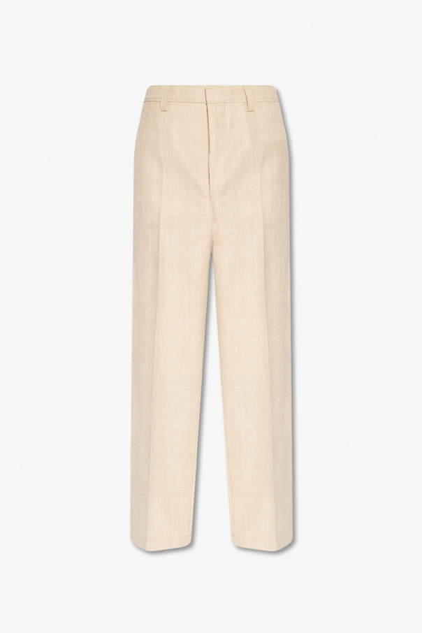 Ami Alexandre Mattiussi Pleat-front disapointing trousers