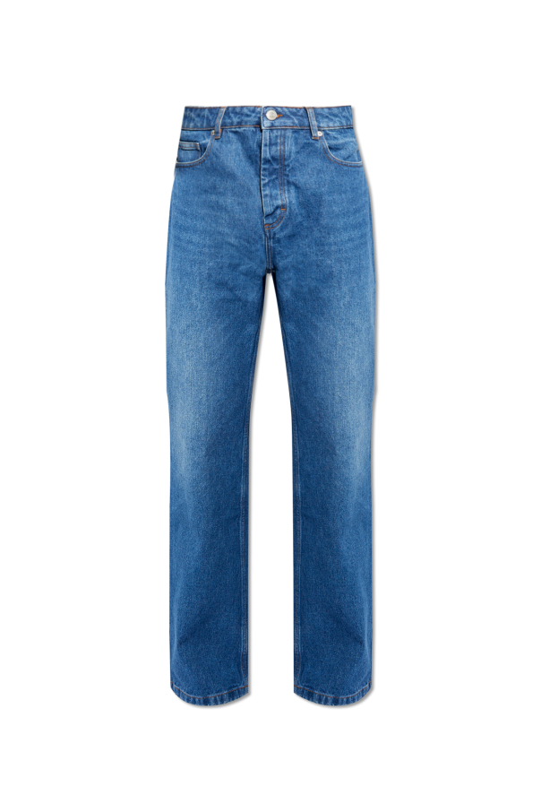 Jeans with straight legs od Ami Alexandre Mattiussi