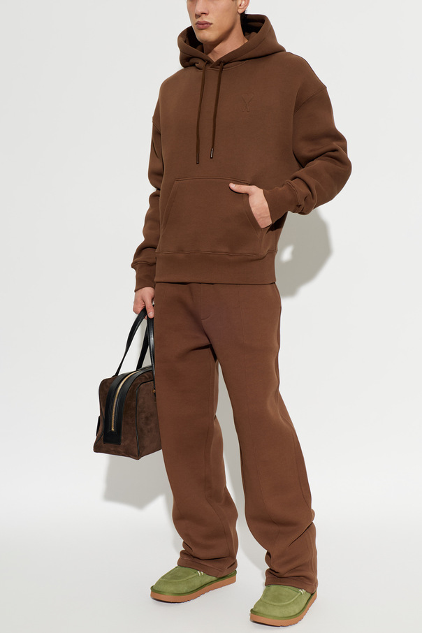 Ami Alexandre Mattiussi Track pants with embroidered logo
