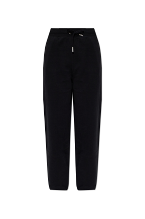 Wide-leg sweatpants