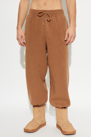 Ami Alexandre Mattiussi Track pants with sewn-on logo
