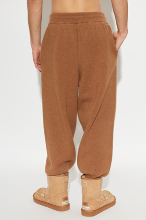 Ami Alexandre Mattiussi Track pants with sewn-on logo