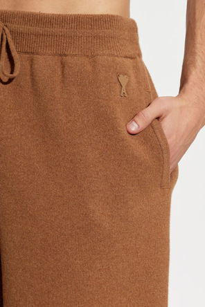 Ami Alexandre Mattiussi Track pants with sewn-on logo