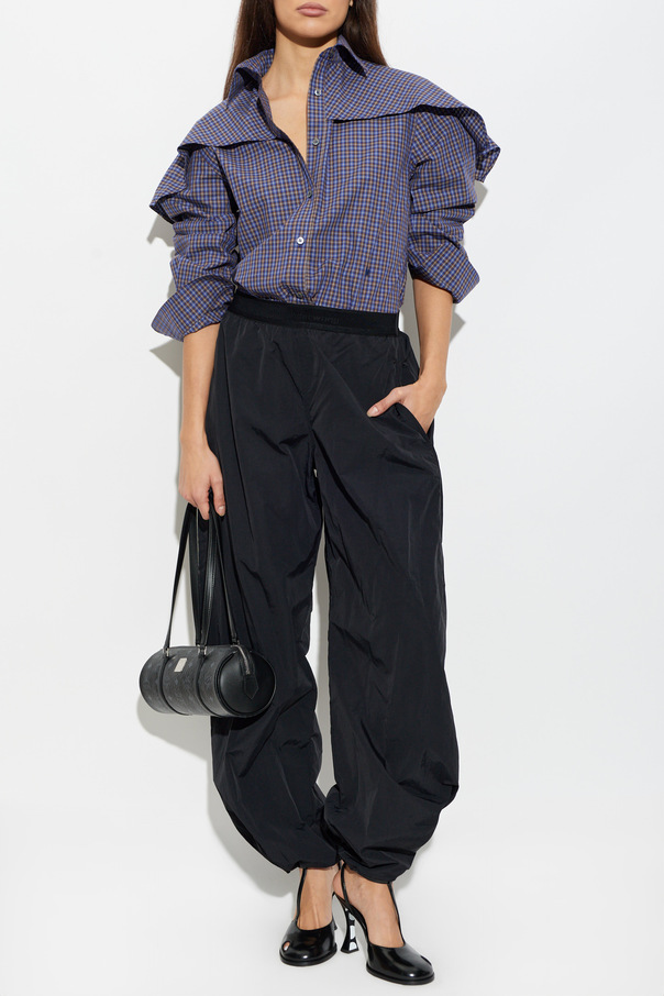 Alexander Wang Locker geschnittene Nylonhose
