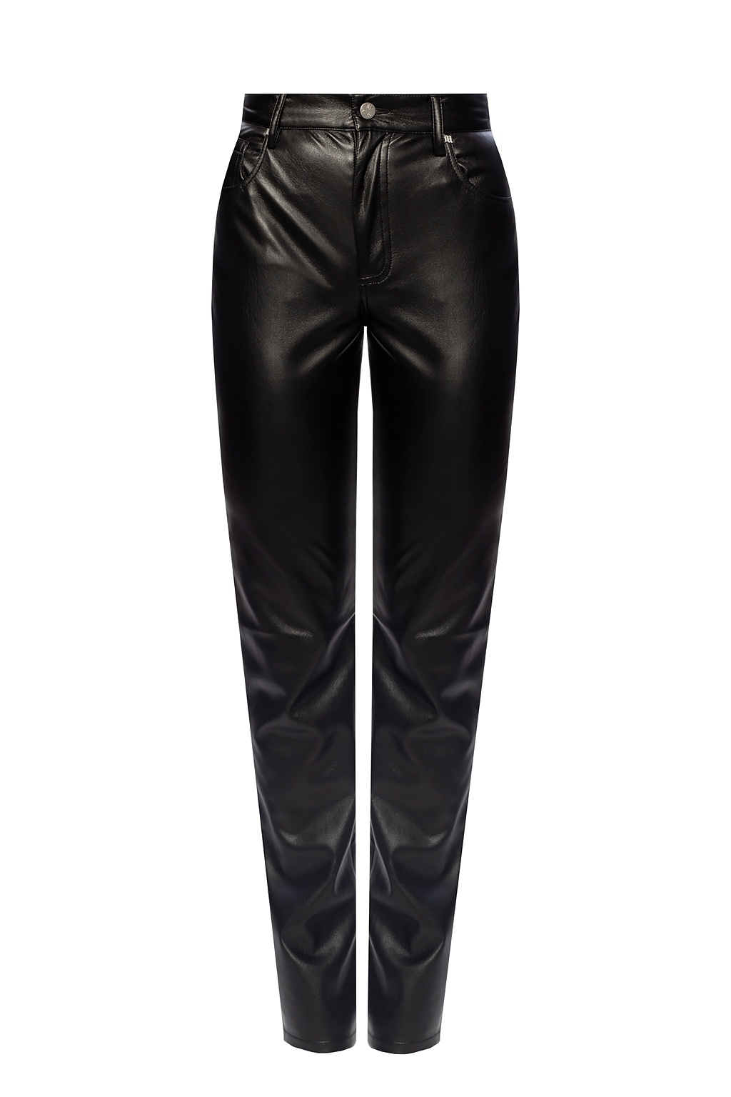 Ivyrevel faux-leather pants in off-white