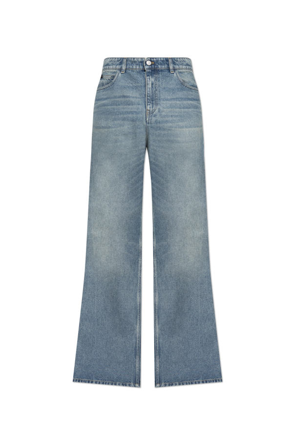 Jeans with logo od Courrèges