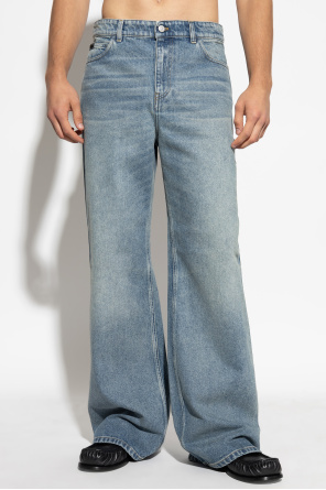 Courrèges Vaqueros con logo