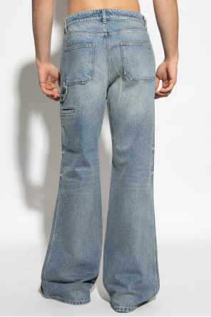 Courrèges Vaqueros con logo