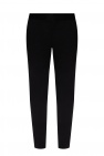 Balmain Side-stripe elasticised trousers