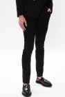 Balmain Side-stripe elasticised trousers