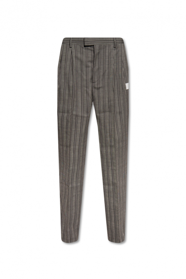 VTMNTS Striped Nero trousers