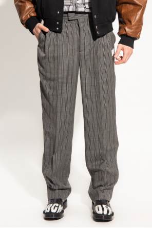 VTMNTS Striped Nero trousers