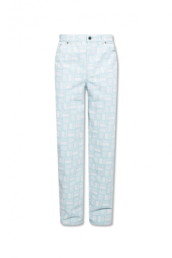 VTMNTS Patterned loose-fitting jeans