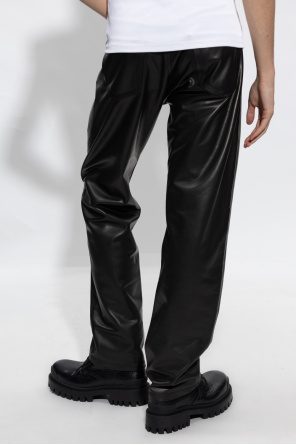VTMNTS Leather OAK trousers