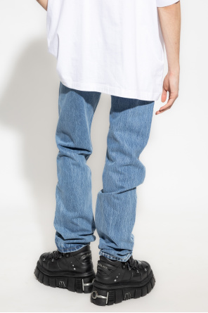 VTMNTS Шорти jeans темно-блакитні з підкатом