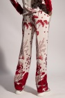 Red Valentino RED Silk trousers
