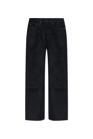 Jeansy z monogramem