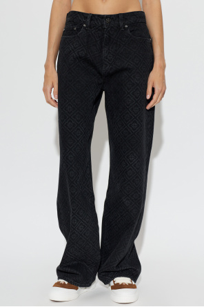Casablanca Jeansy z monogramem
