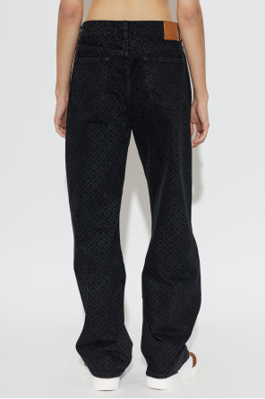 Casablanca Jeansy z monogramem