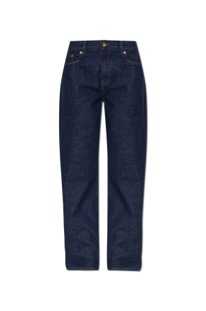 Straight-leg jeans
