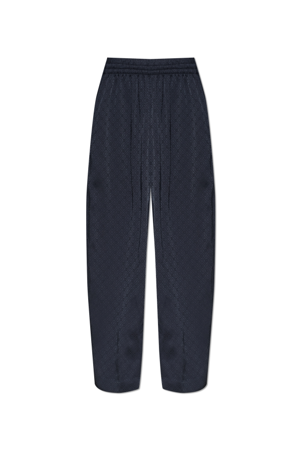 Loose-fit trousers with monogram od Casablanca