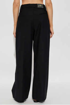 Ganni Hosen mit weiten Beinen