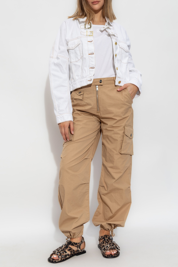 Ganni Pantalones tipo cargo