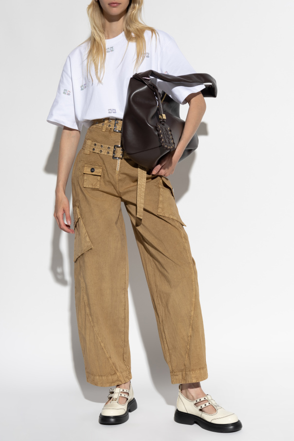 Ganni Pants with pockets