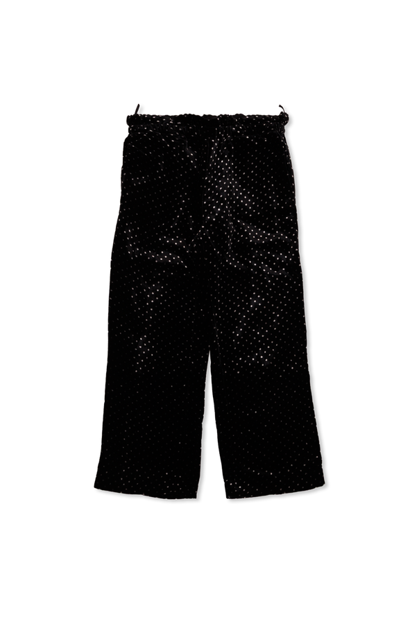 Velvet trousers 