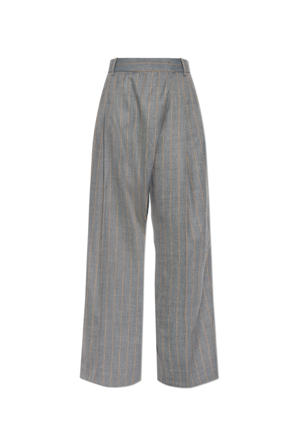 Striped pattern trousers od Ganni