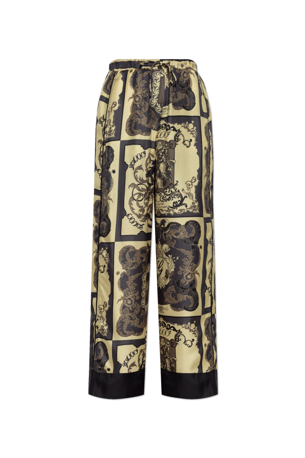 Silk culotte trousers od Ganni