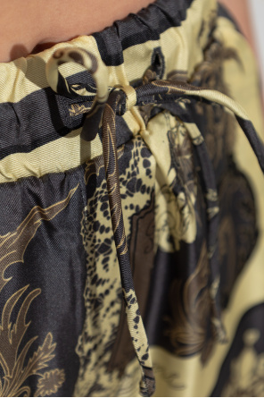 Ganni Seidenhosen vom Typ Culotte