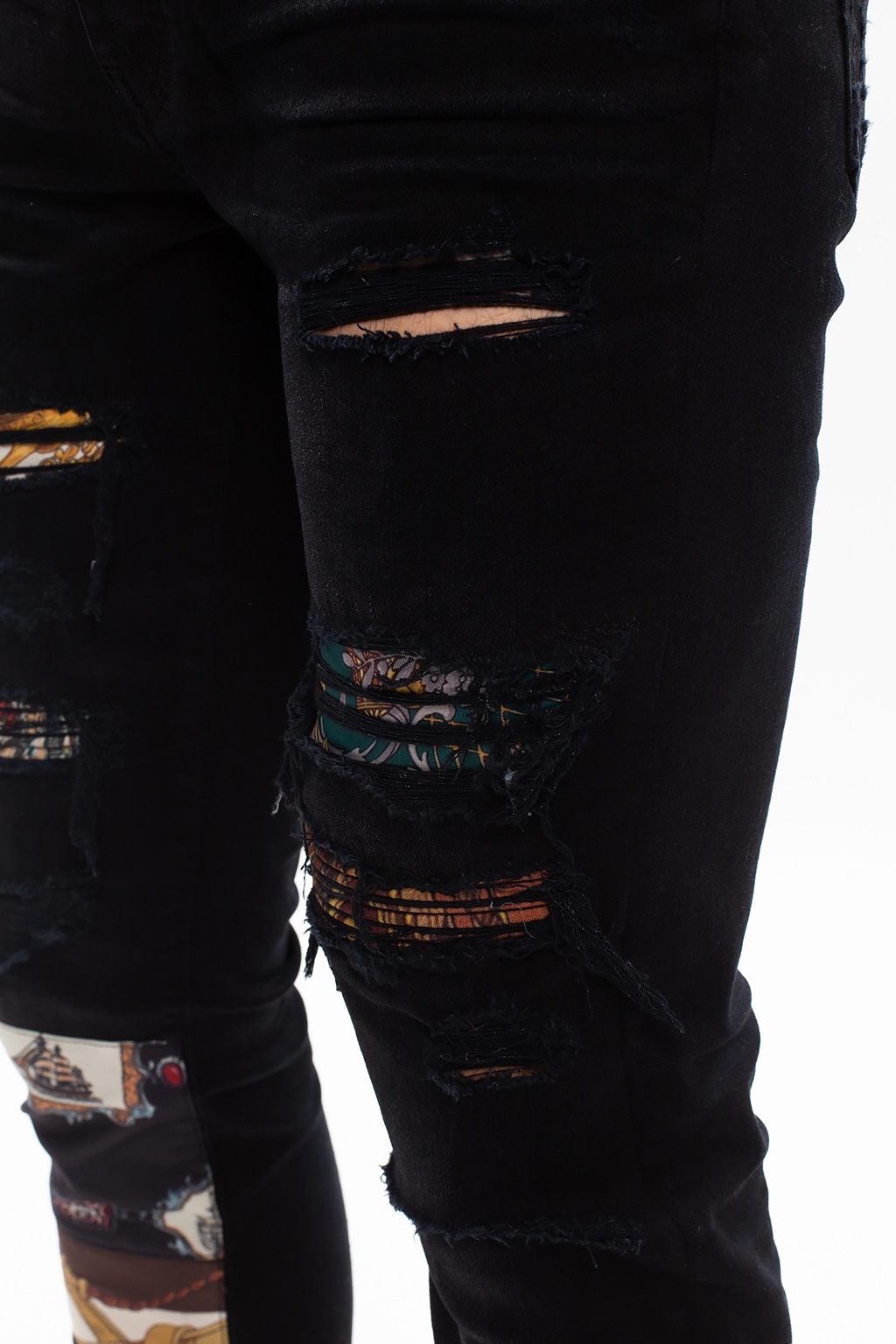 amiri distressed jeans