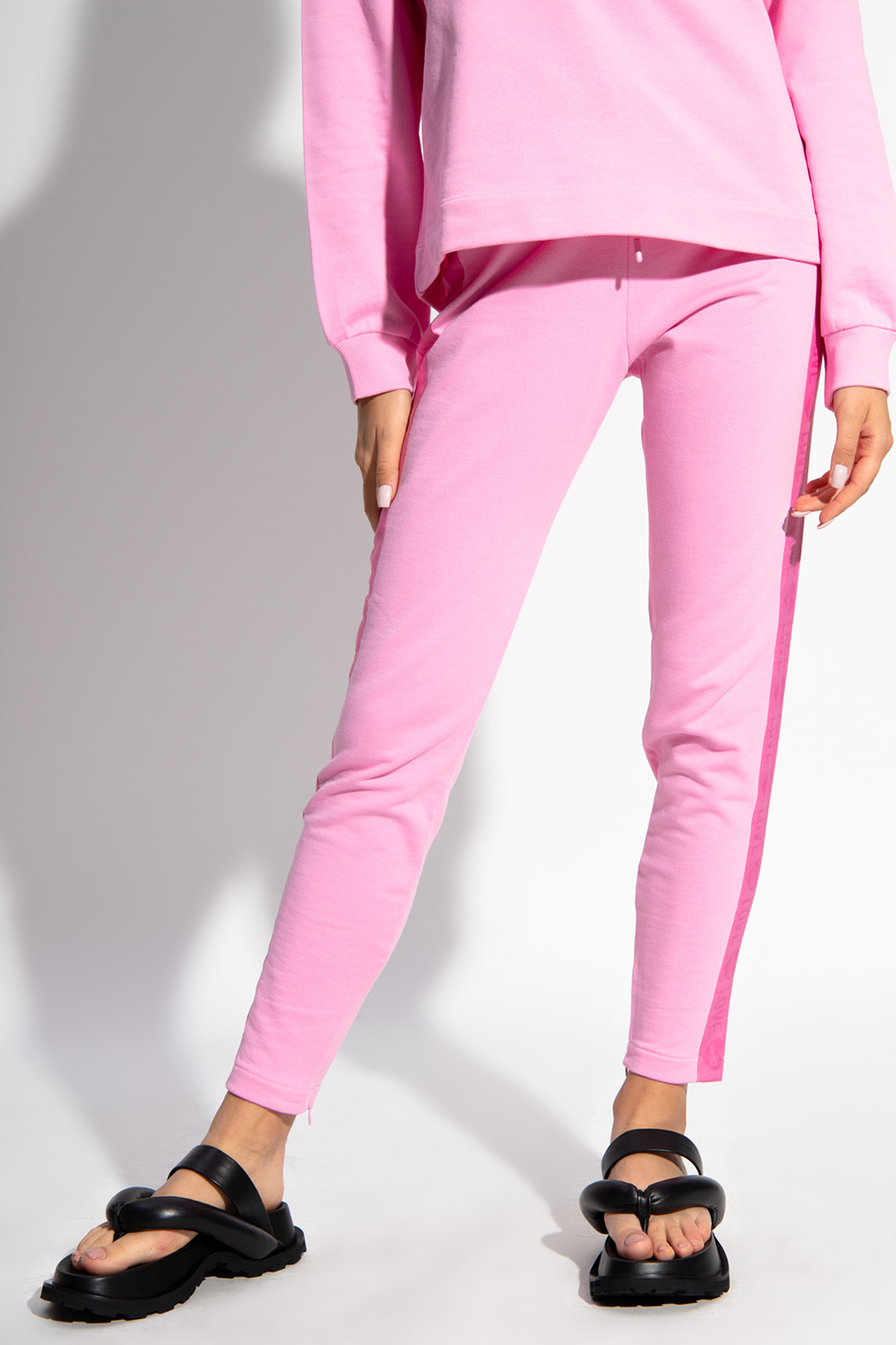 Love Moschino Sweatpants with side stripes