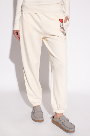 Love Moschino Sweatpants with patch