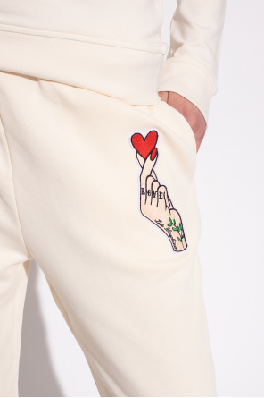 Love Moschino Sweatpants with patch