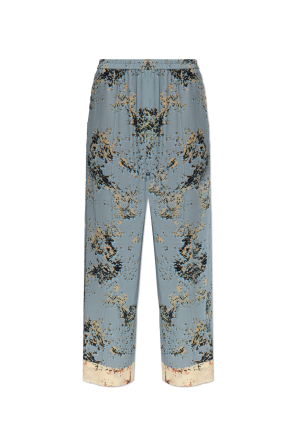 Loose-fit trousers with stitching on the legs od Paul Smith