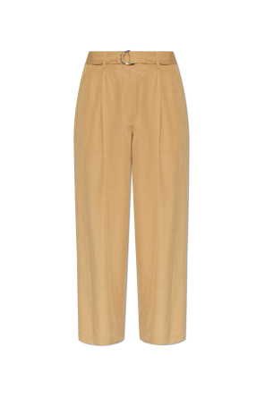 Pantalones de corte holgado con pinzas