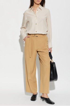 Loose-fit pleated trousers od Paul Smith
